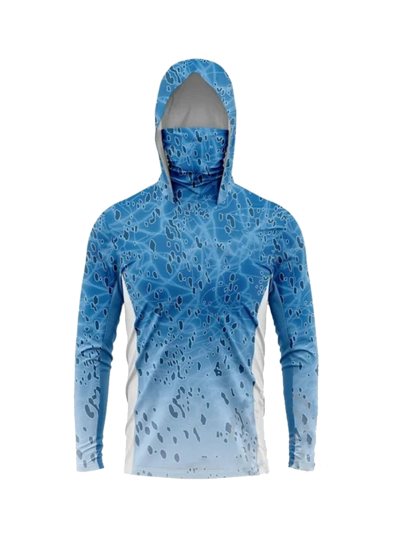 Fishing Mask Sun Protection - Felpa da Pesca a Maniche Lunghe