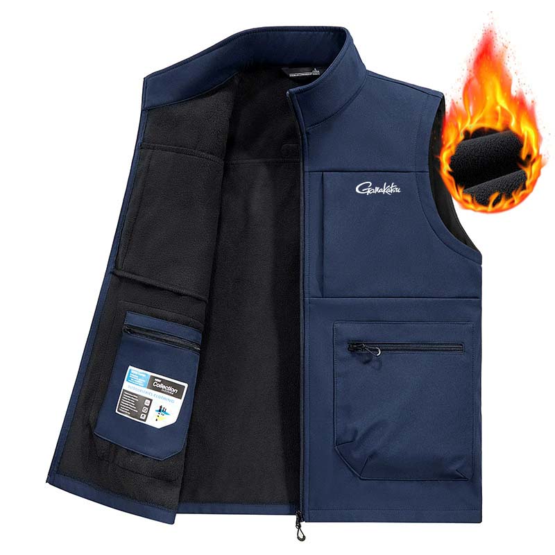 Fishing Vest - Gilet da Pesca Gamakatsu per Uomo,