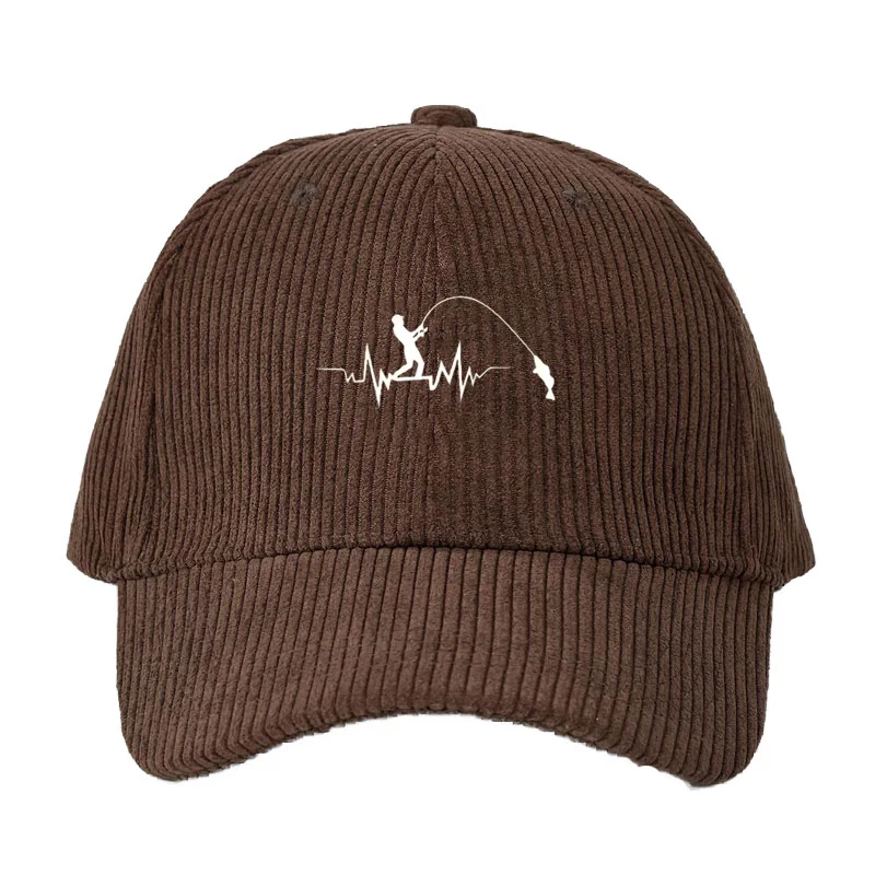 Fishing Hat - Cappellino da baseball in velluto a