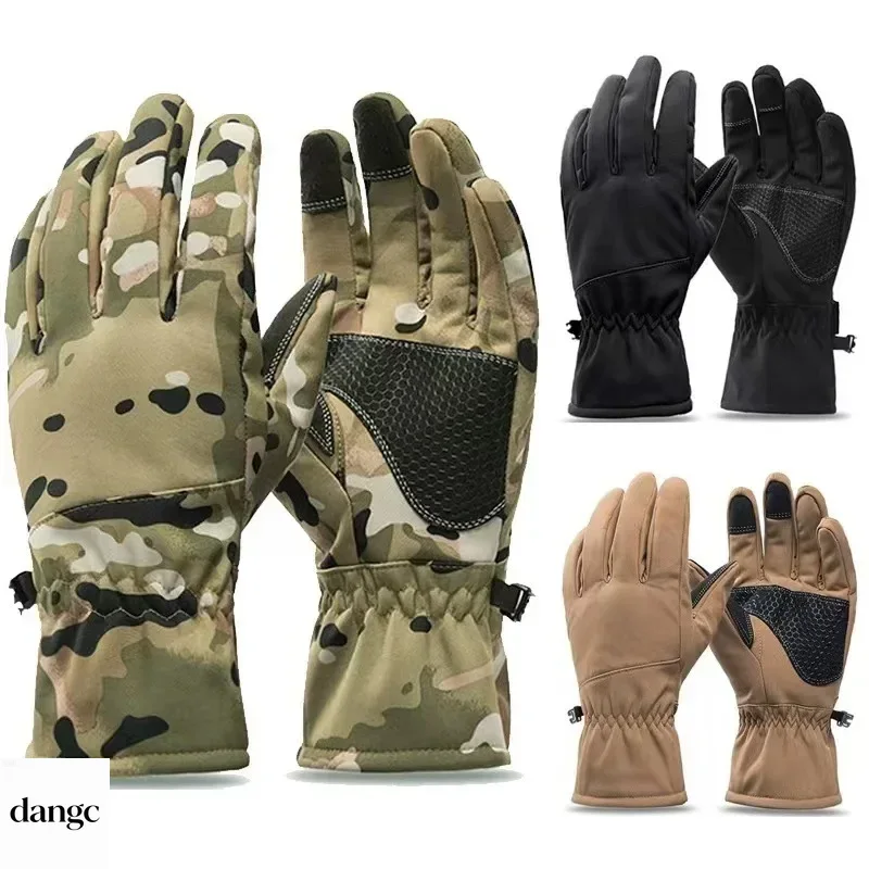 Fishing Gloves - Guanti da caccia mimetici invernali impermeabili,