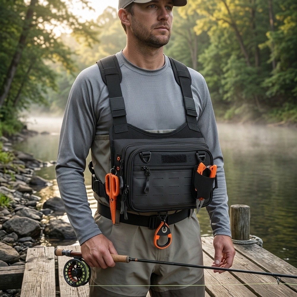 Zaino-gilet da pesca a mosca c - Fishing Vest recensione e prezzo