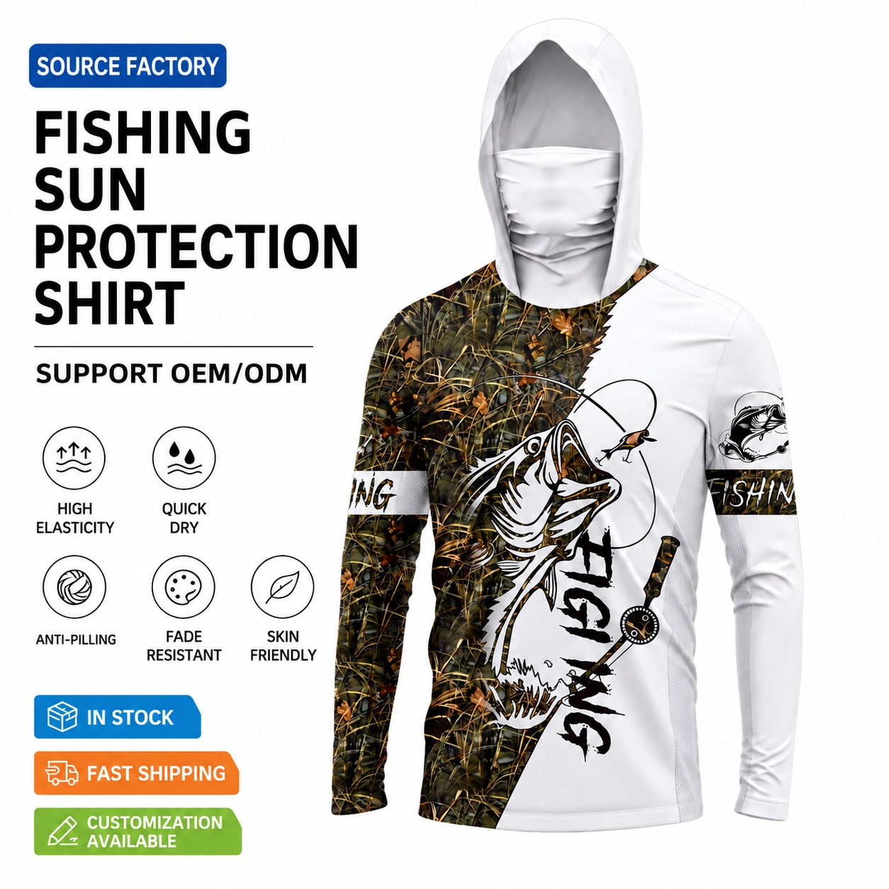 MALFC 1PC Maglietta da Pesca c - Fishing Shirt Uv Protection recensione e prezzo